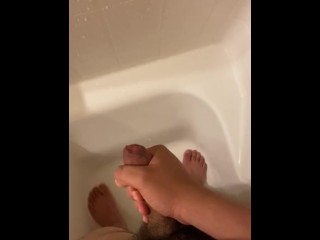 18 yo virgin guy masturbating at bathroom till cums